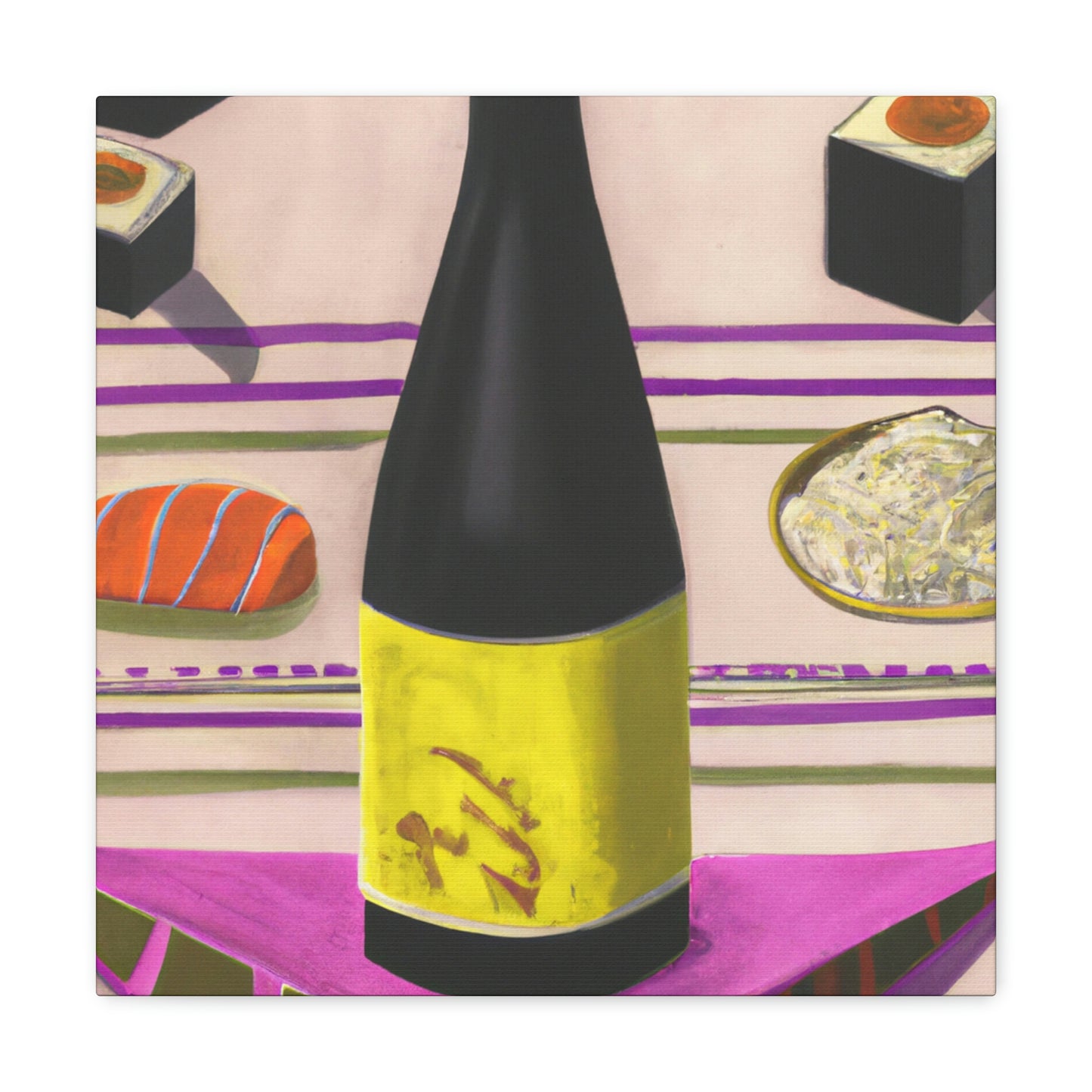 Sushi on the Canvas - Canvas