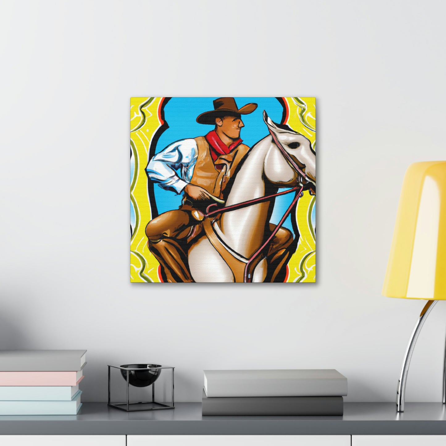 "Rodeo in Neoclassicism" - Canvas