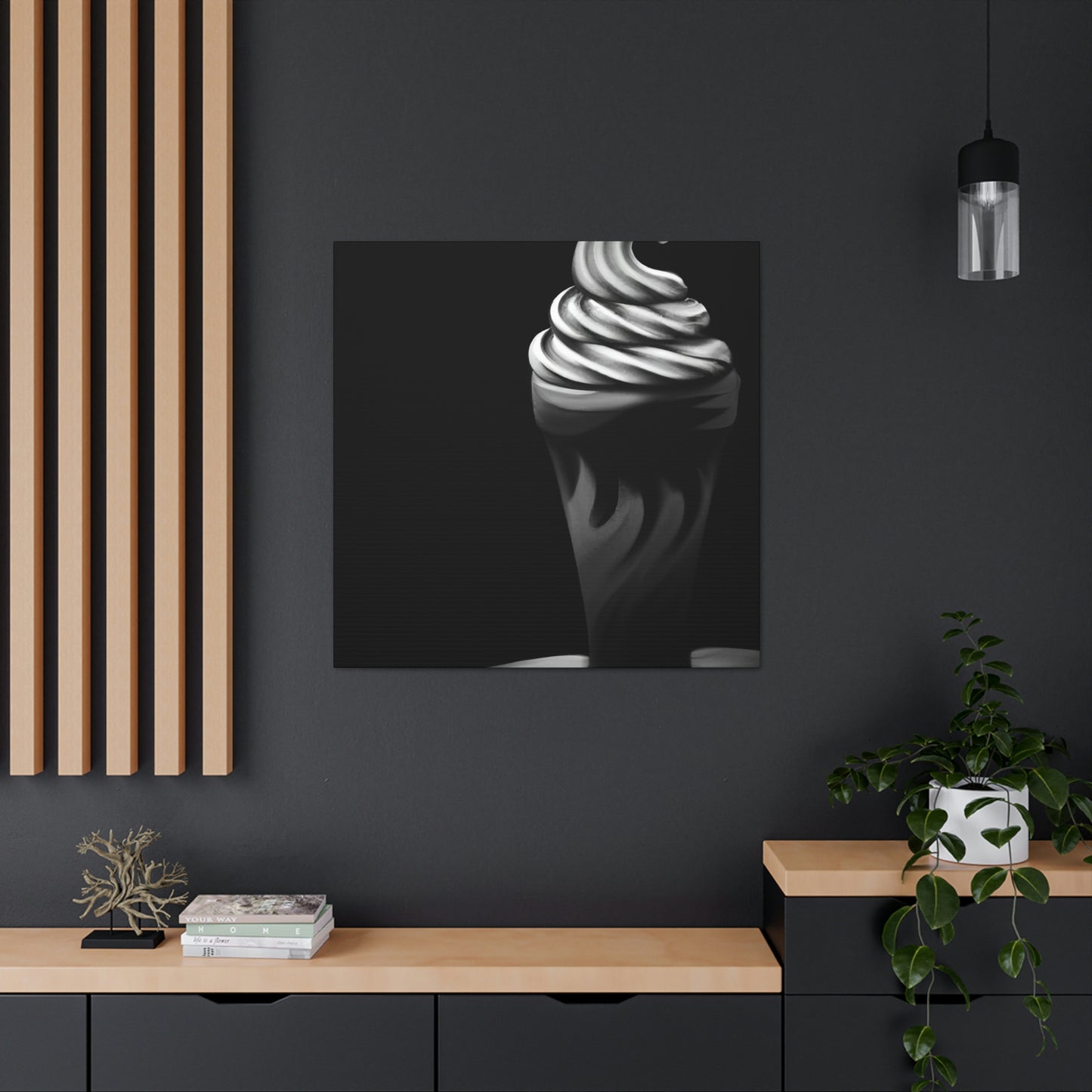 "Delicious Ice Cream Dreams" - Canvas