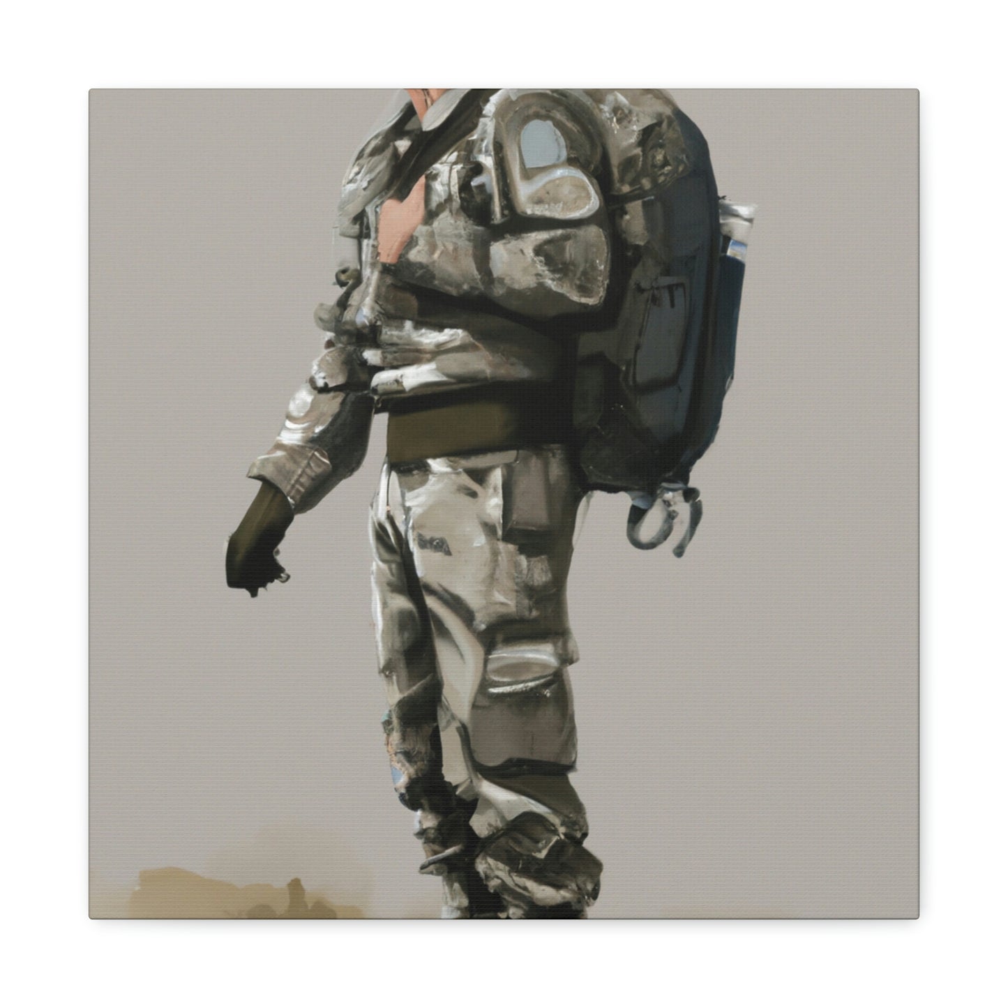 Combat Medic's Courage - Canvas