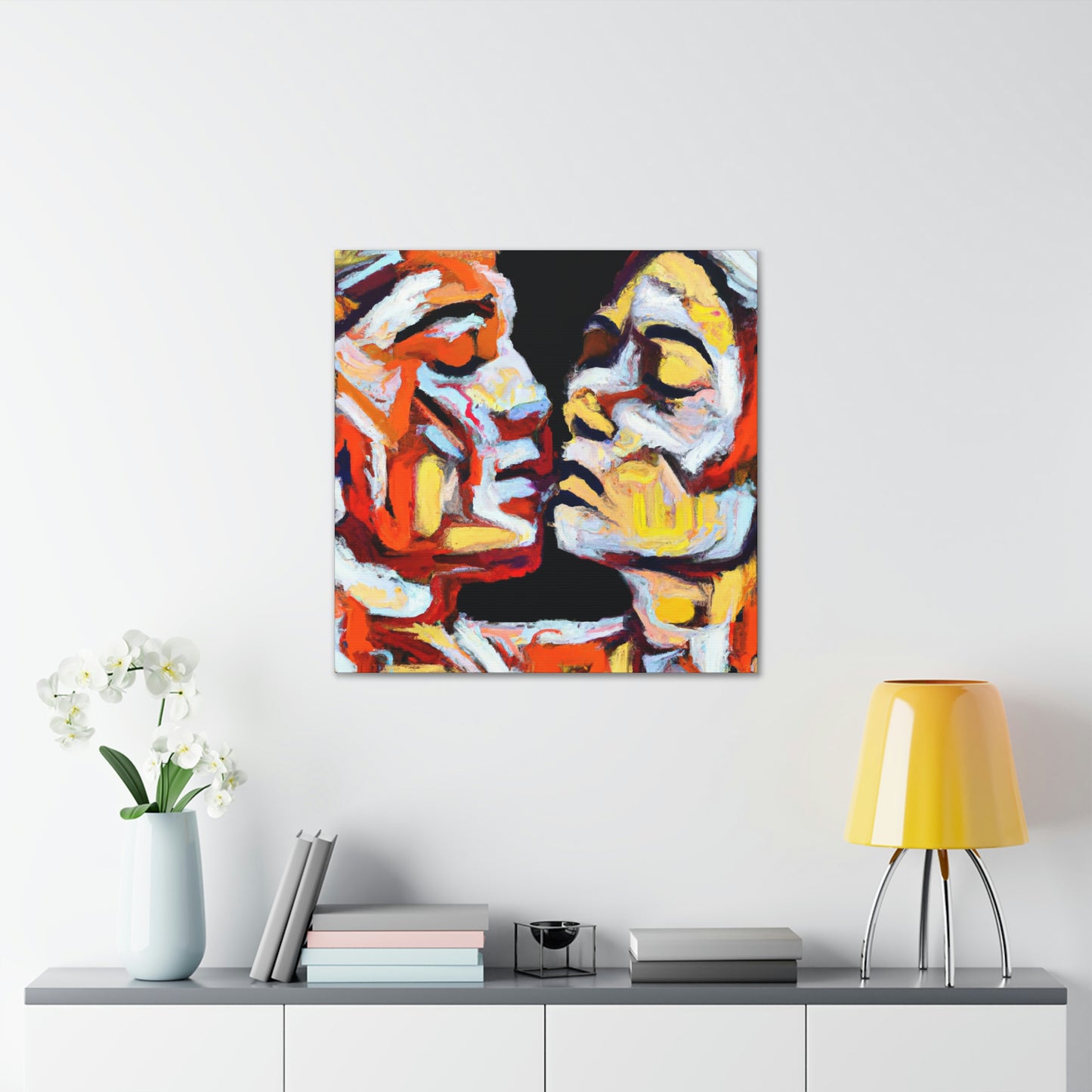 "Love in Abstraction" - Canvas