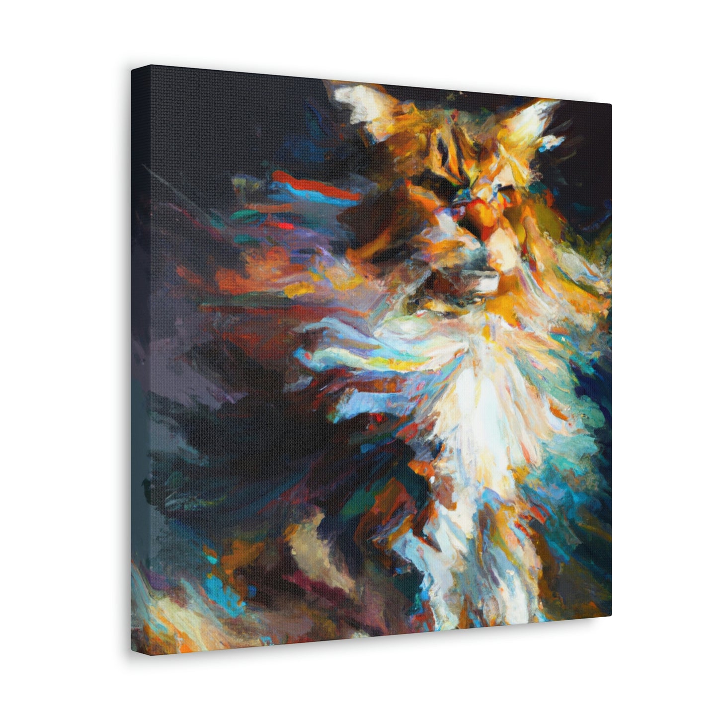 Maine Coon Mystique. - Canvas