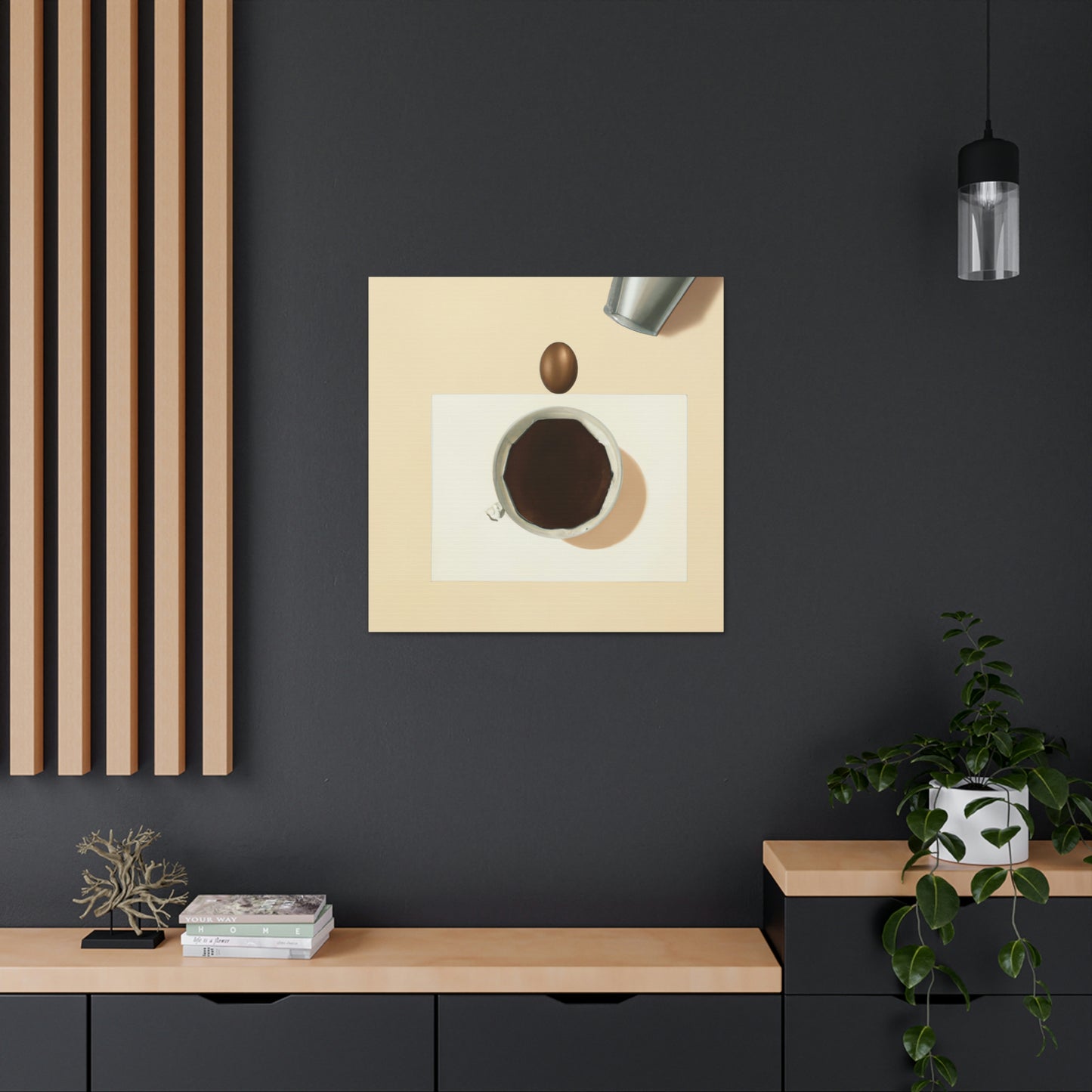 Coffee Simplified Art - Canvas