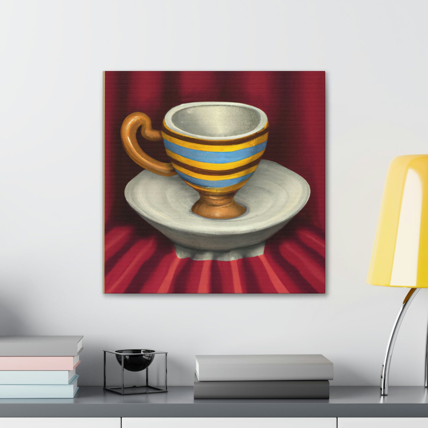 Coffee Cup Neoclassicism - Canvas