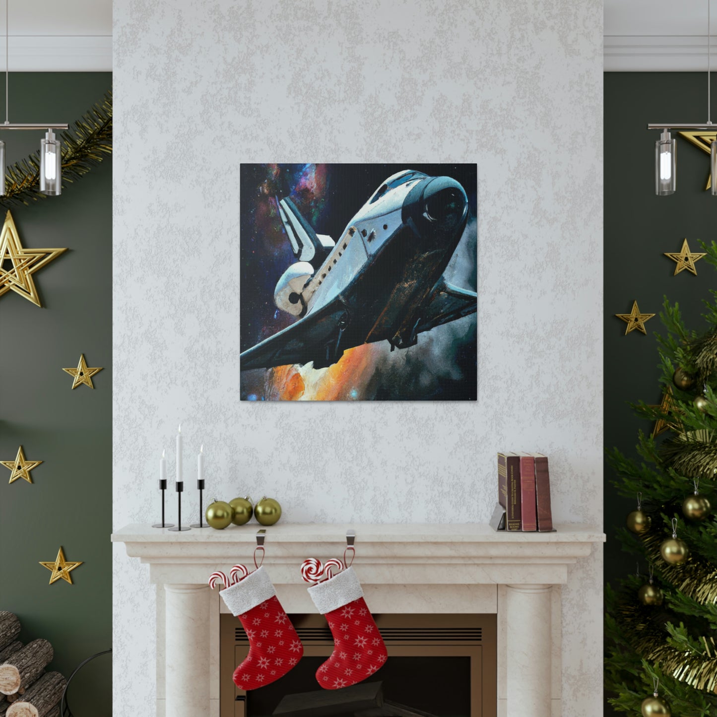 "Space Shuttle Dreaming" - Canvas