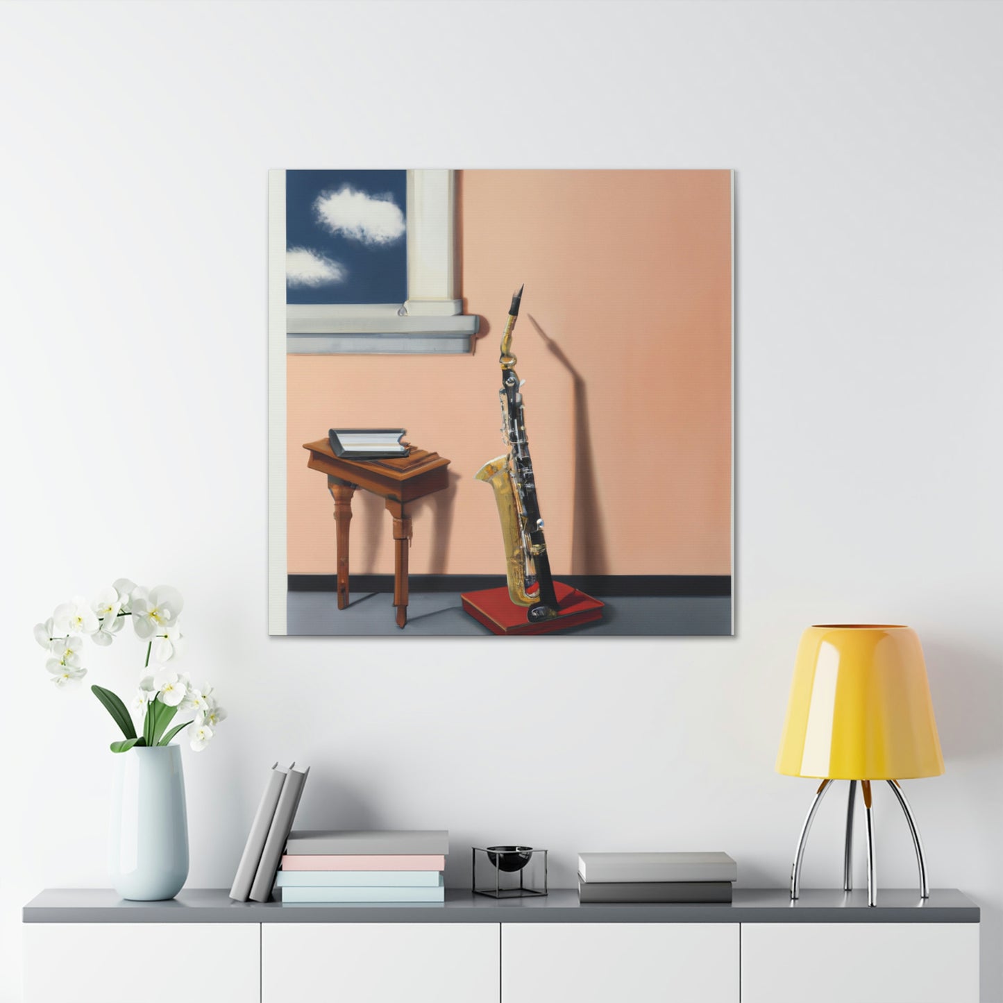 "Clarinet in Simplicity" - Canvas