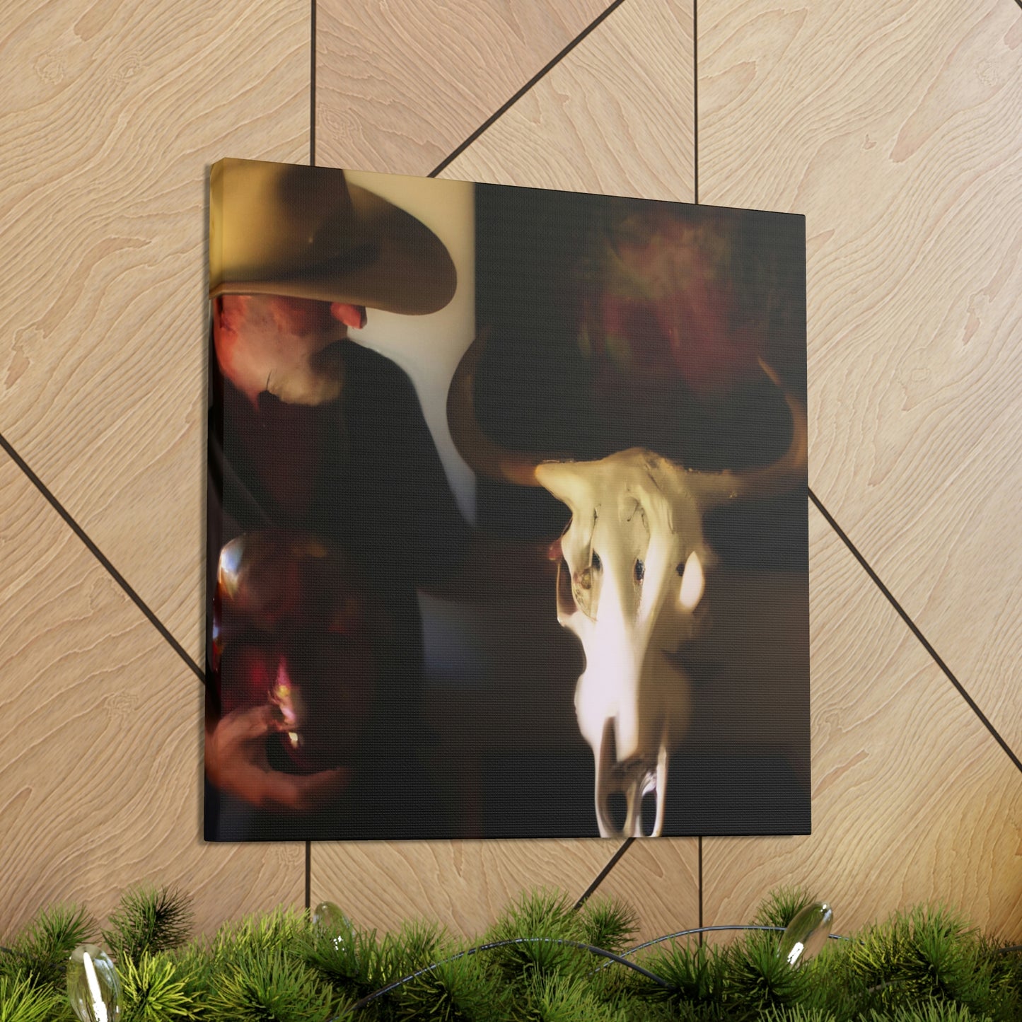 Cow Skull Reflection
 - Canvas