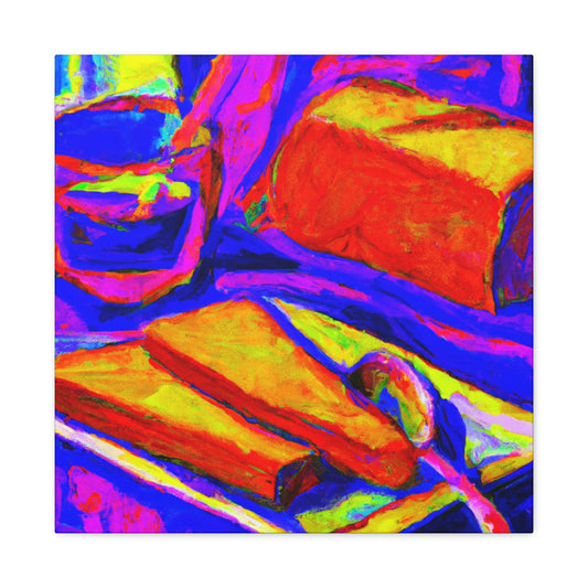 Bread in Brilliant Colors - Canvas