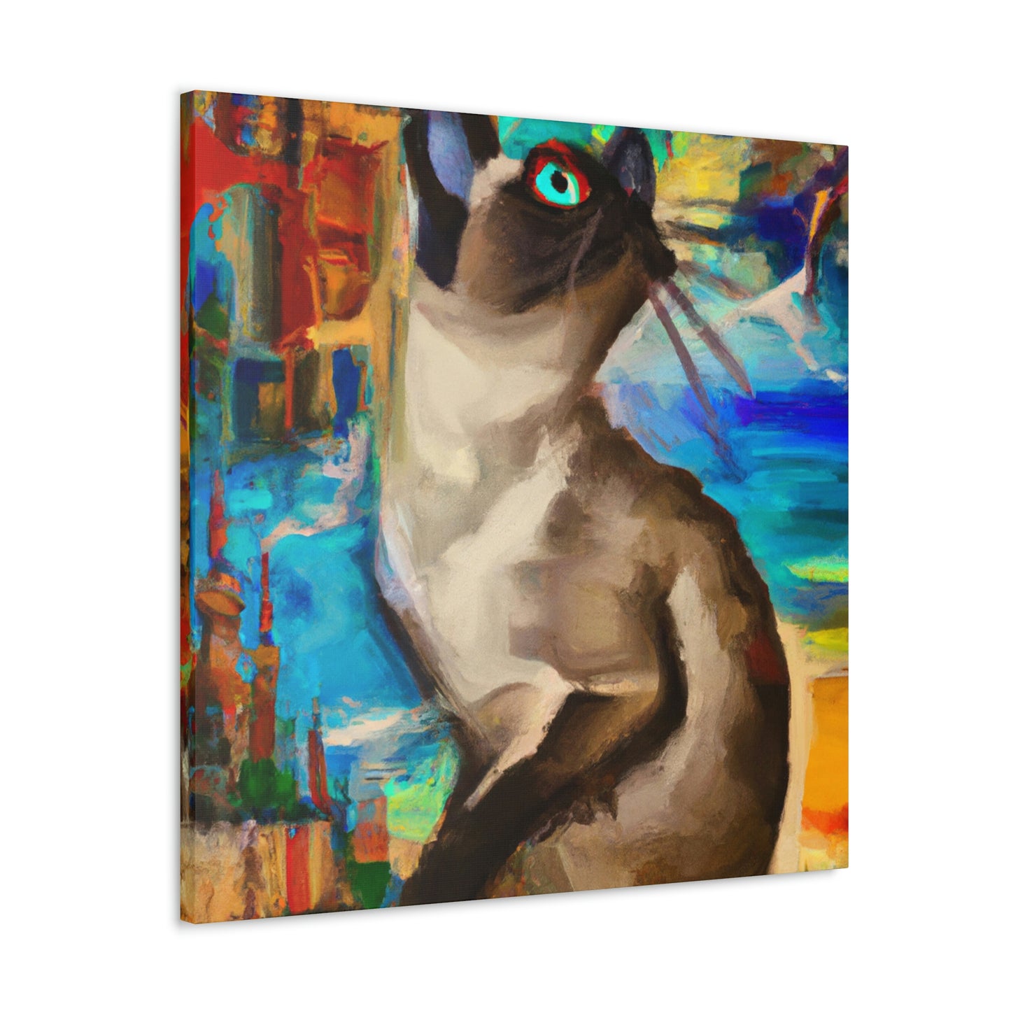 Siamese Dreamscape Art - Canvas