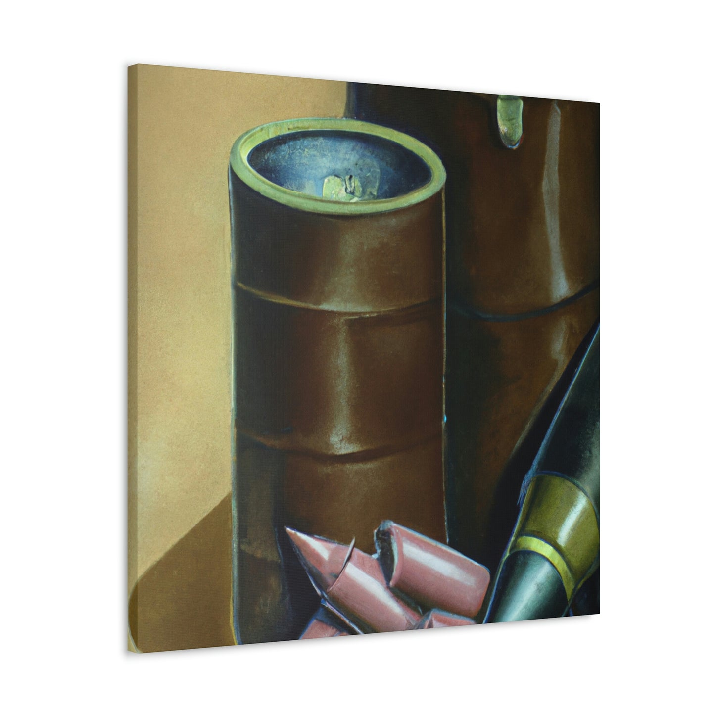 "Ammo of War Armory" - Canvas