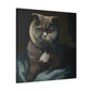 "Feline Impressionism Bliss" - Canvas