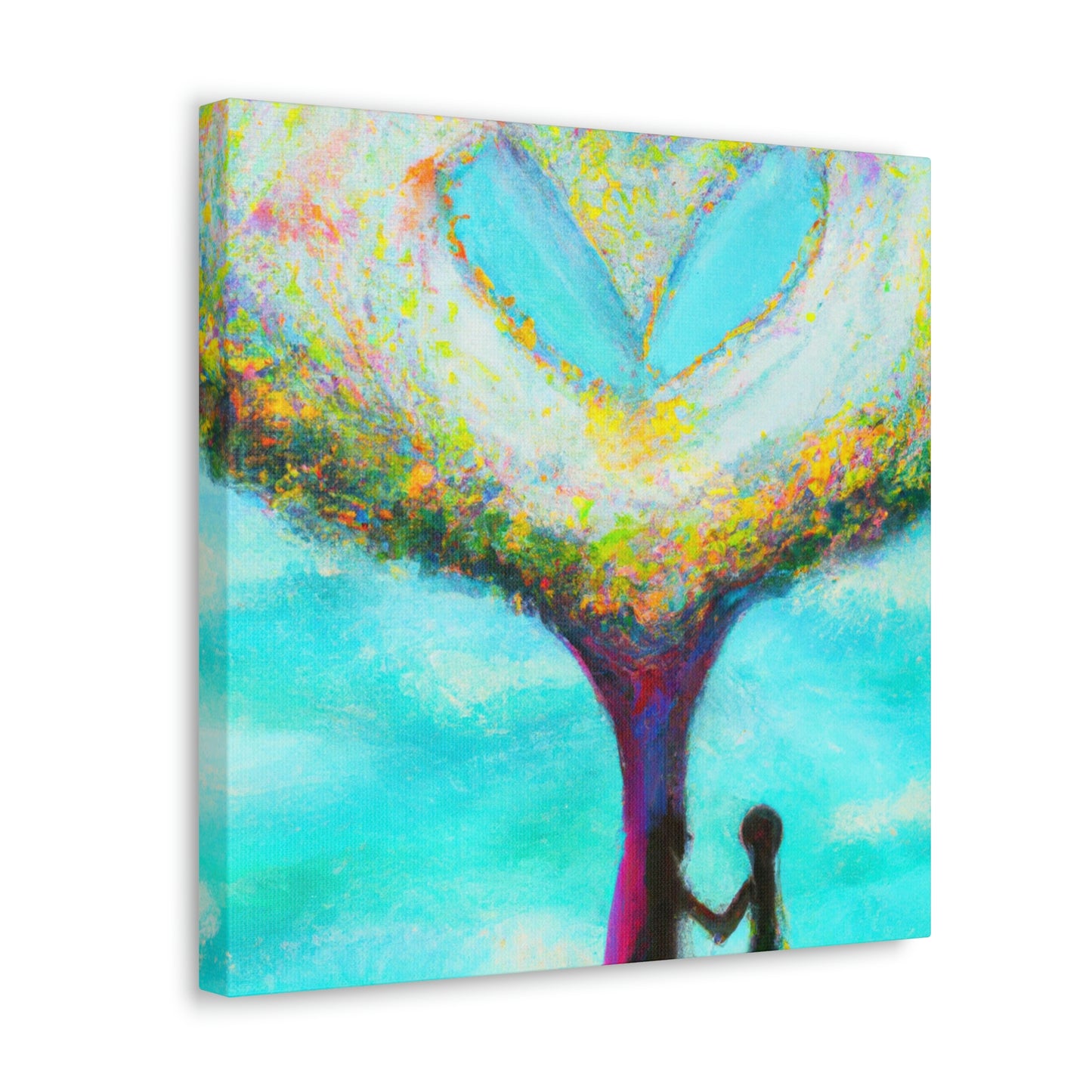 "Love Tree Abstracted" - Canvas