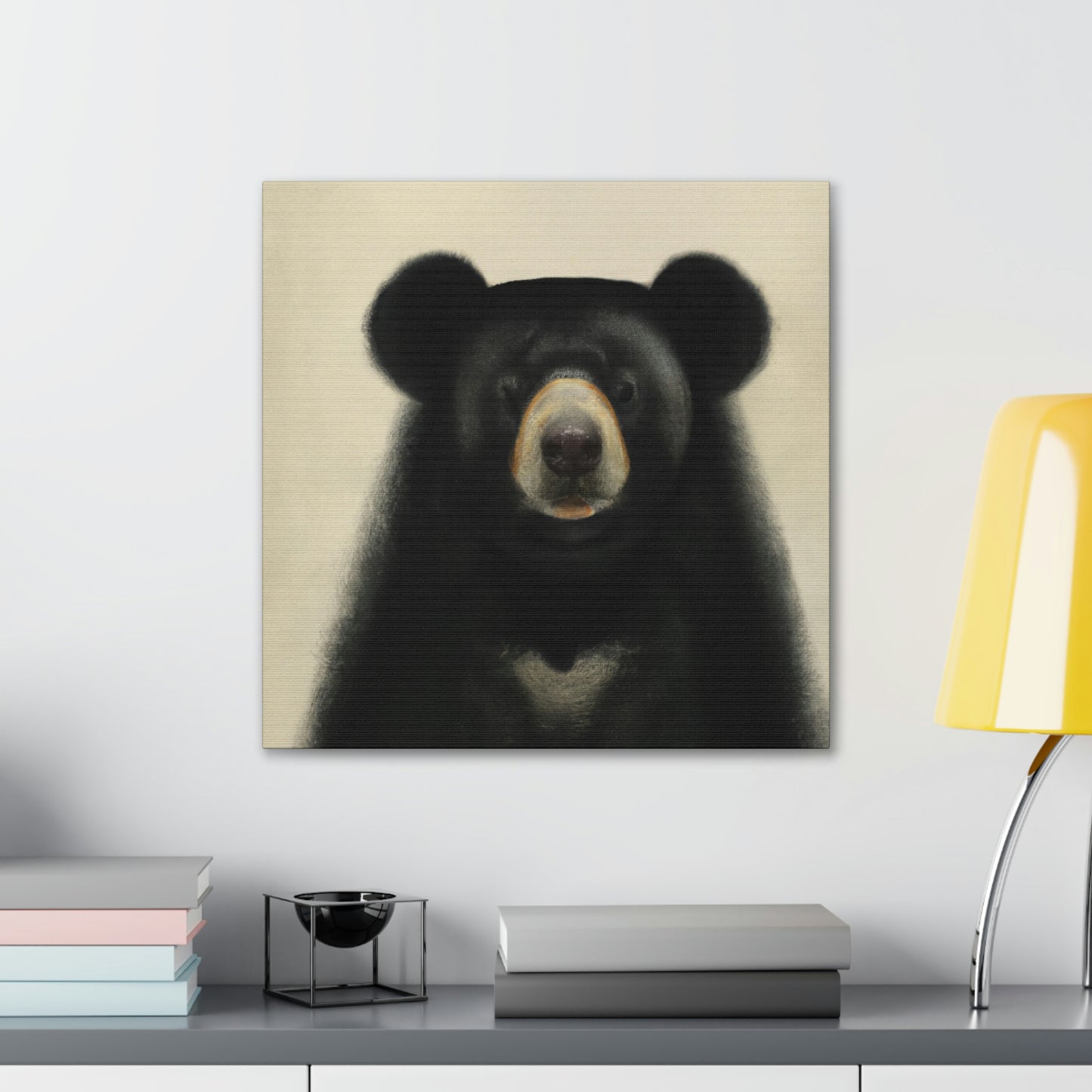 "Asiatic Black Bear Soul" - Canvas