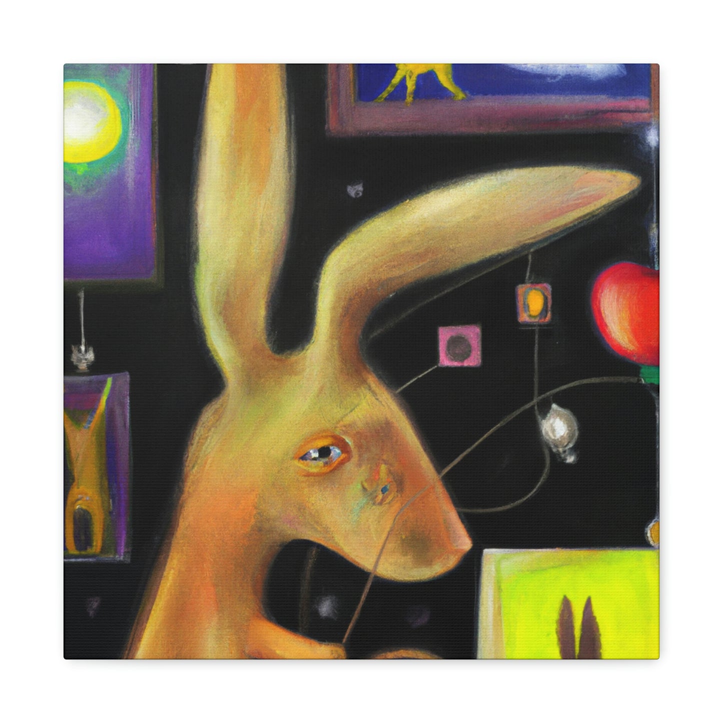 Rabbit in Eternal Dream - Canvas