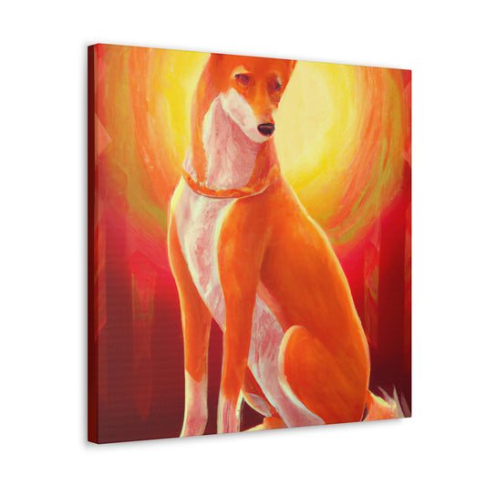 "Dazzling Dhole Deco" - Canvas