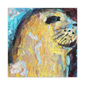 "Seal in Expressionism" - Canvas