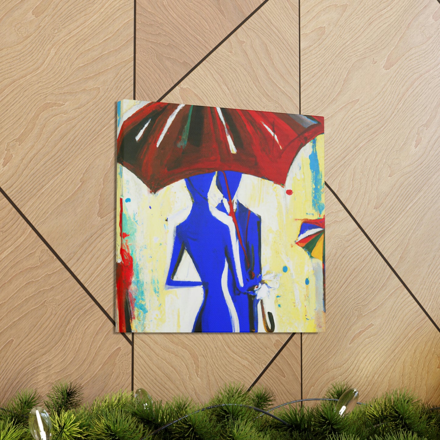 Love Under Rainy Skies - Canvas