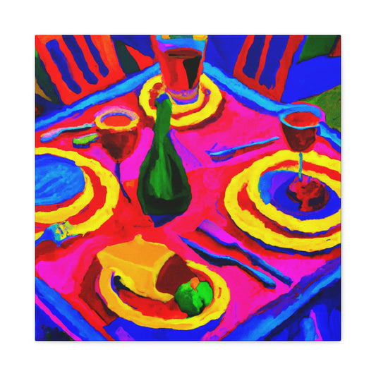 Fauvist Dinner Feast - Canvas