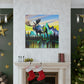 Moose in Art Deco - Canvas