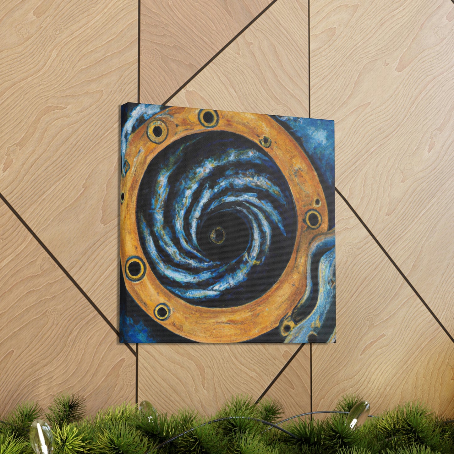 "Black Hole Splendor Awaits" - Canvas