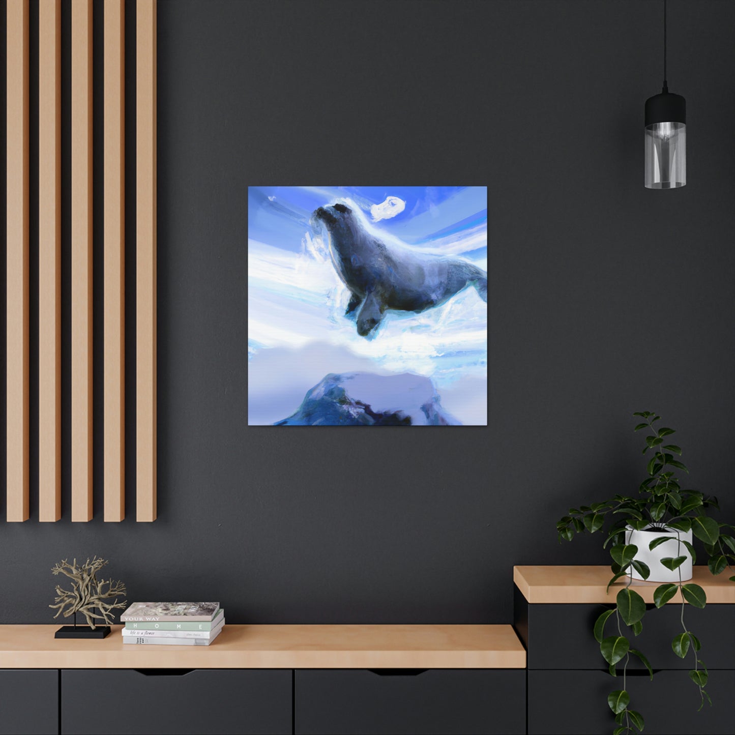 Harp Seal Ballet Dance - Canvas