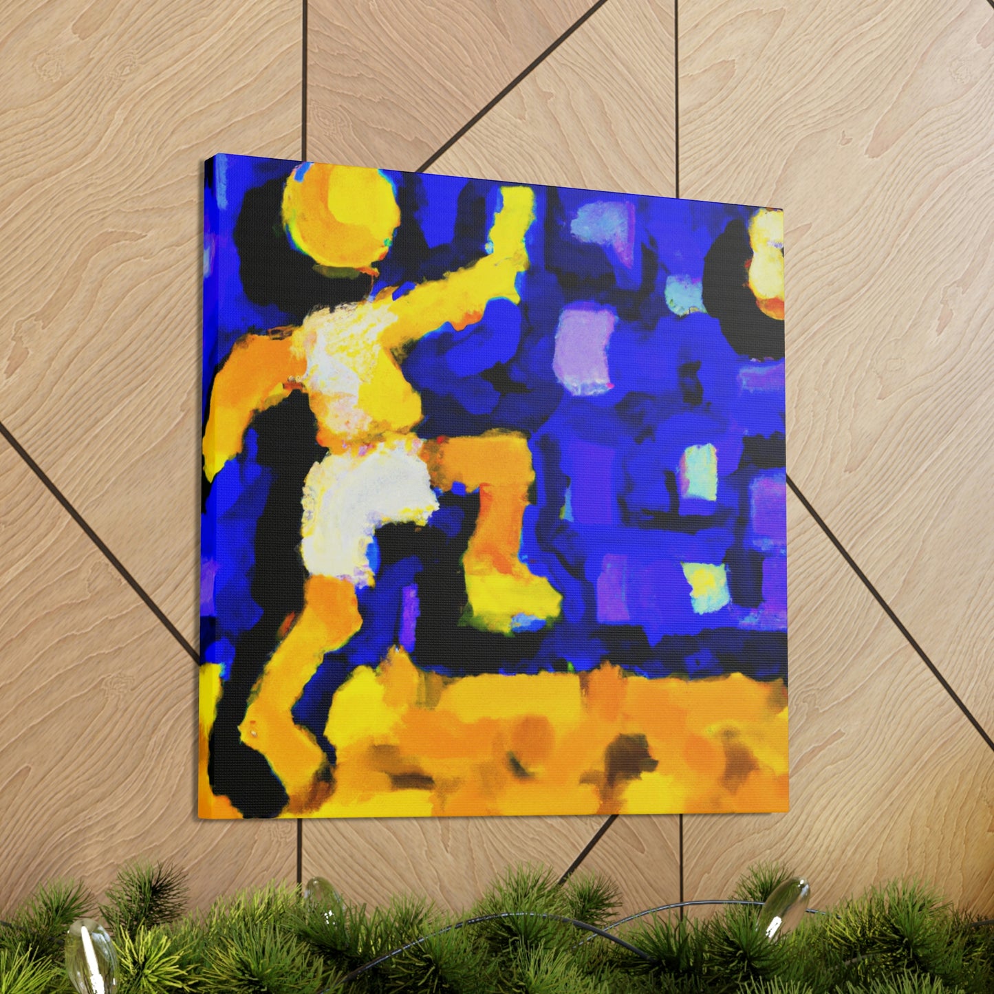 "Soccer in the Abstract" - Canvas