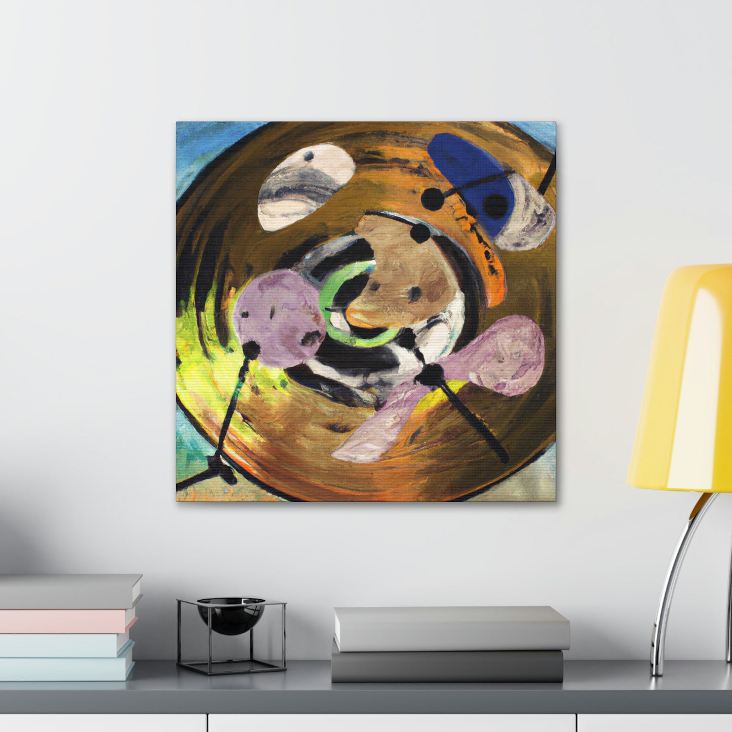 Cymbals in Harmony - Canvas