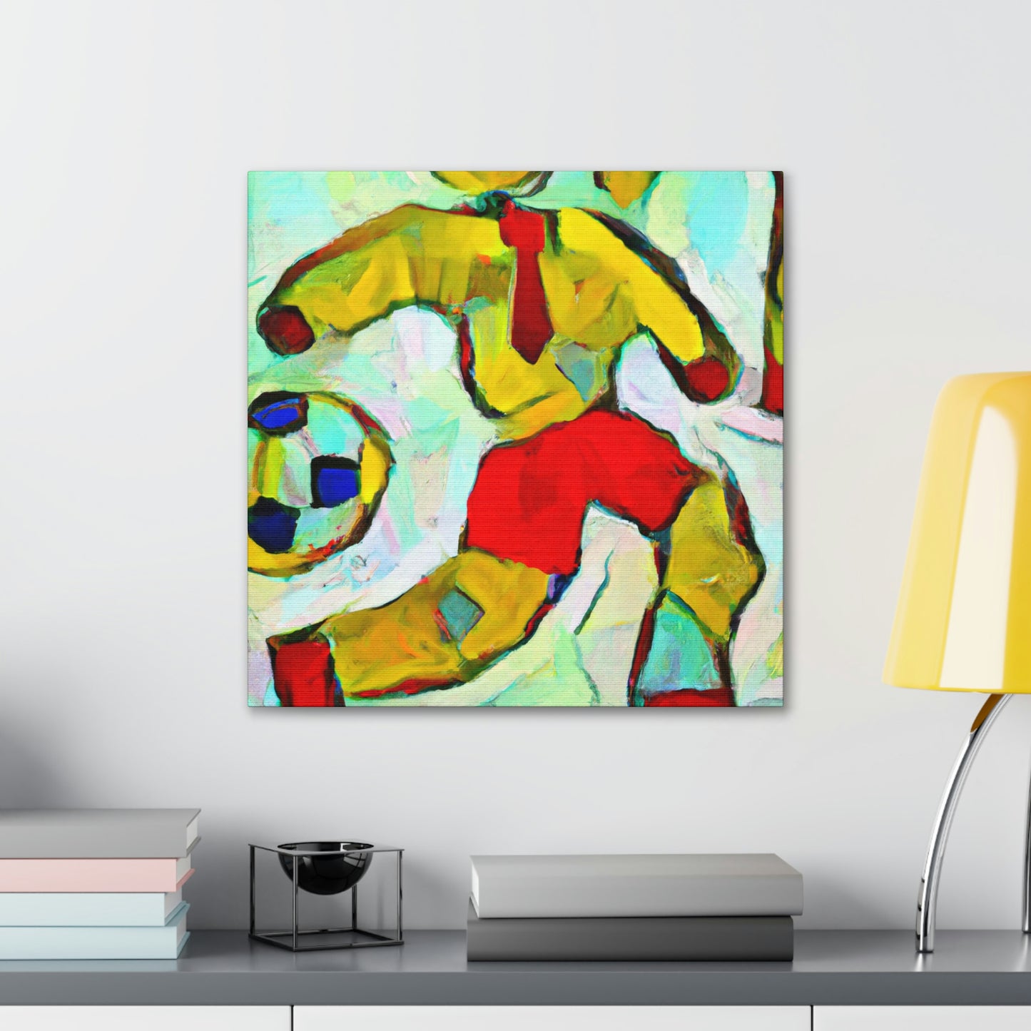 Soccer in Motion Vibe - Canvas