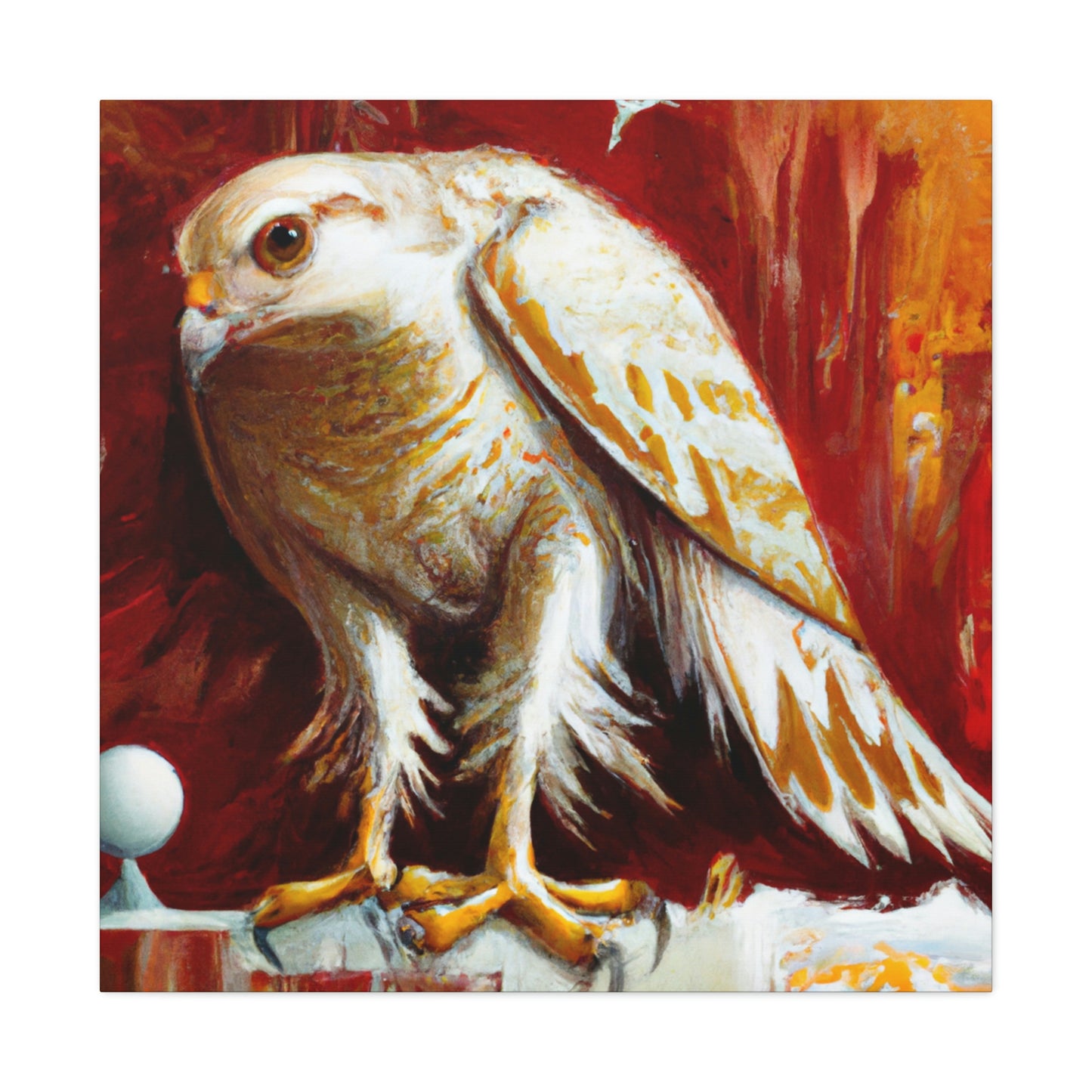 "Hawk of Neoclassicism" - Canvas