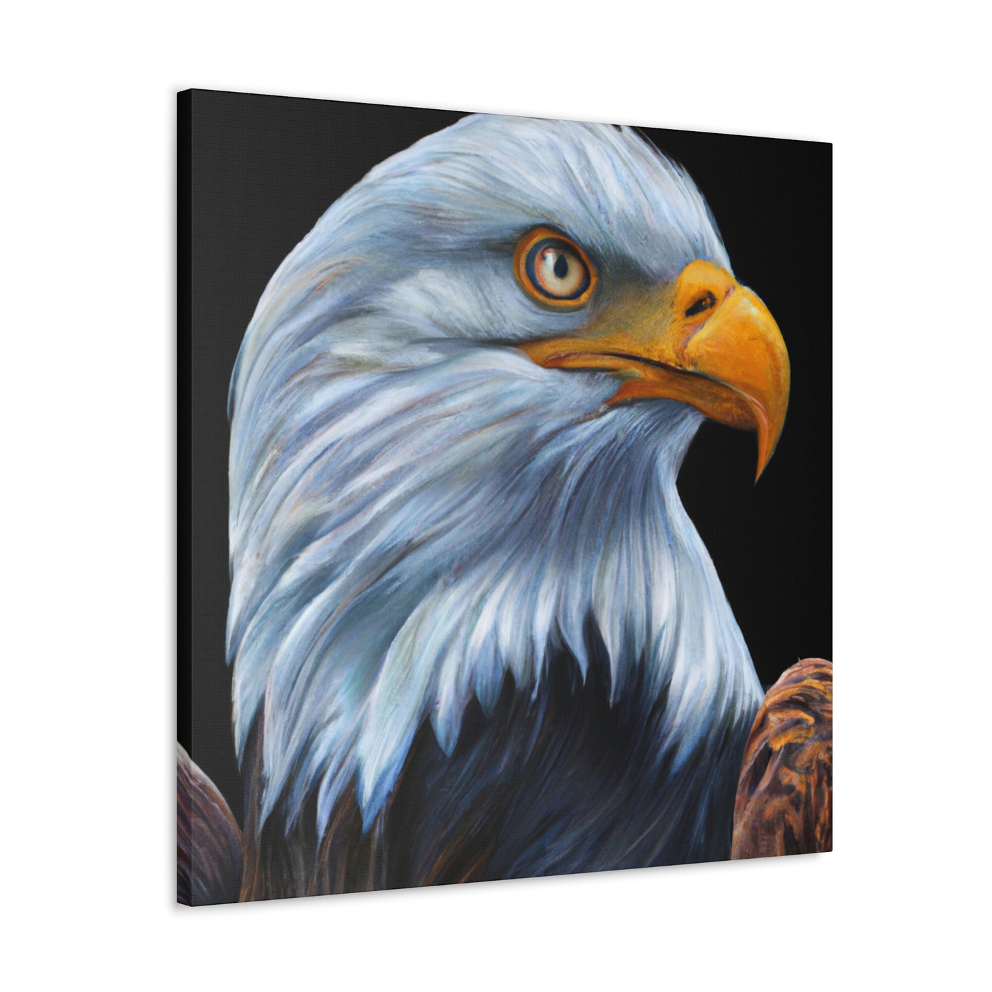 "Bald Eagle Realism!" - Canvas