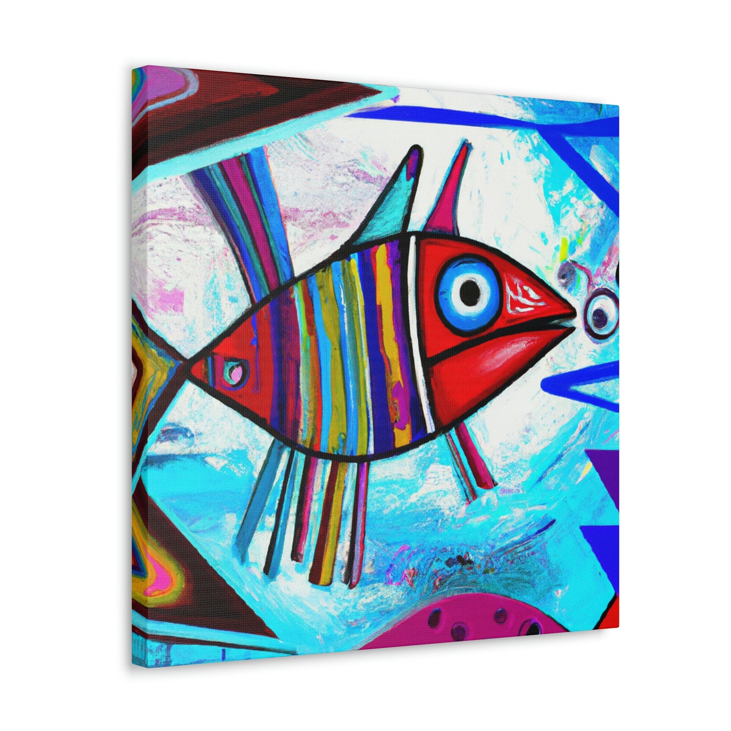 "Fish of the Unseen" - Canvas