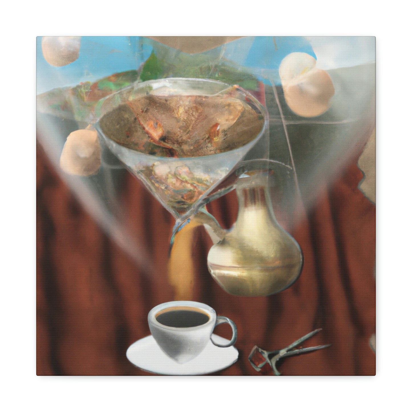 Coffee Wonder Surreal - Canvas