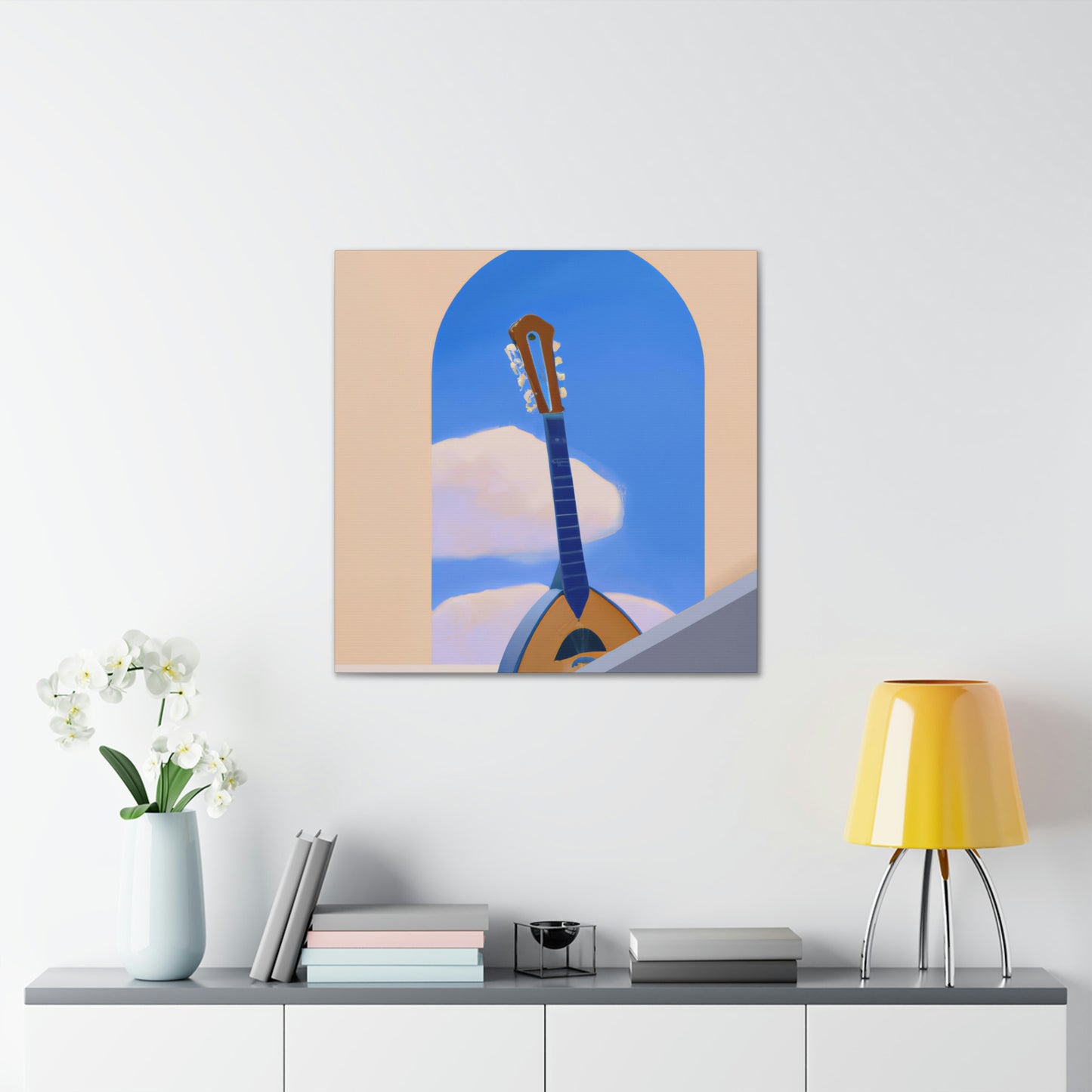 Mandolin of Minimalism - Canvas