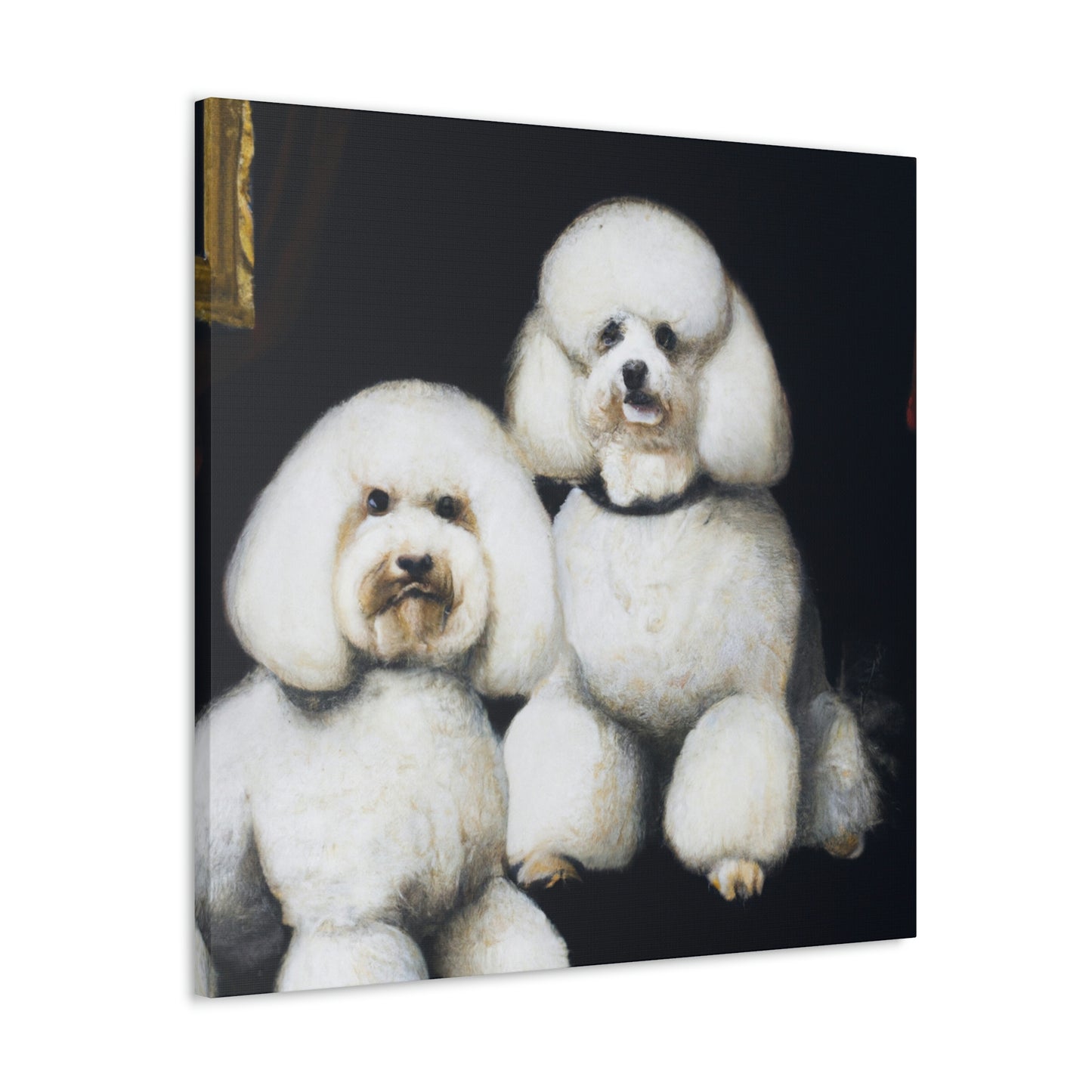 "Bichon Frise Luxury Dream" - Canvas