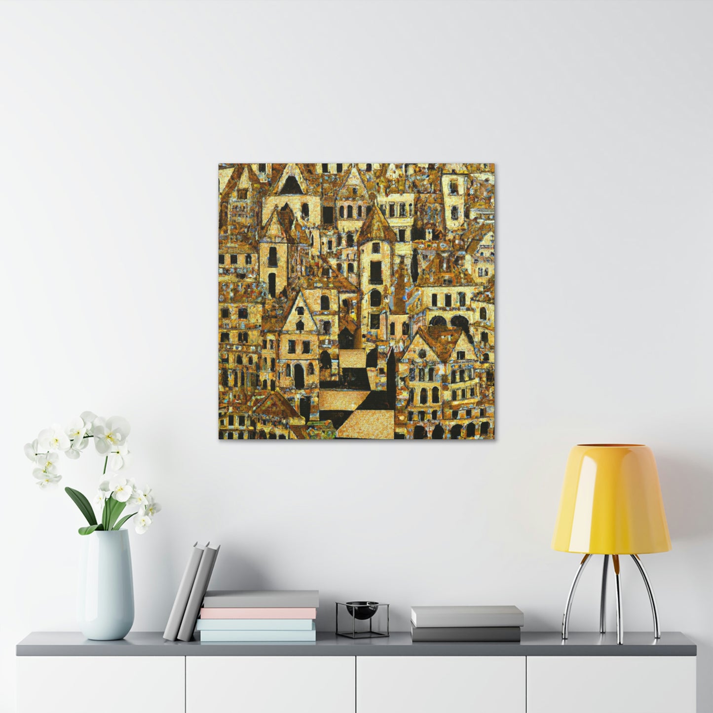 Tudor Garden Splendor - Canvas