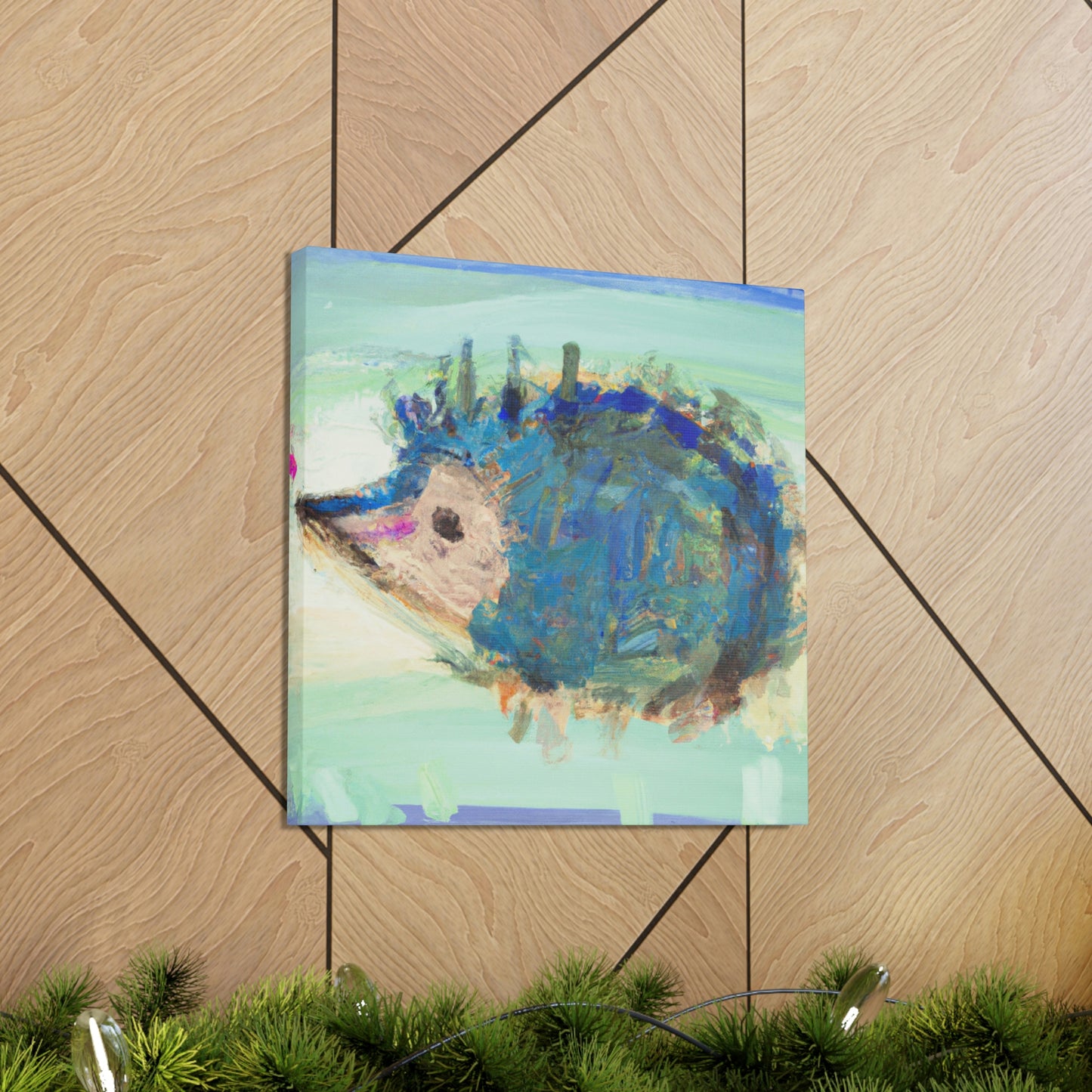 "Hedgehog of Expressionism" - Canvas