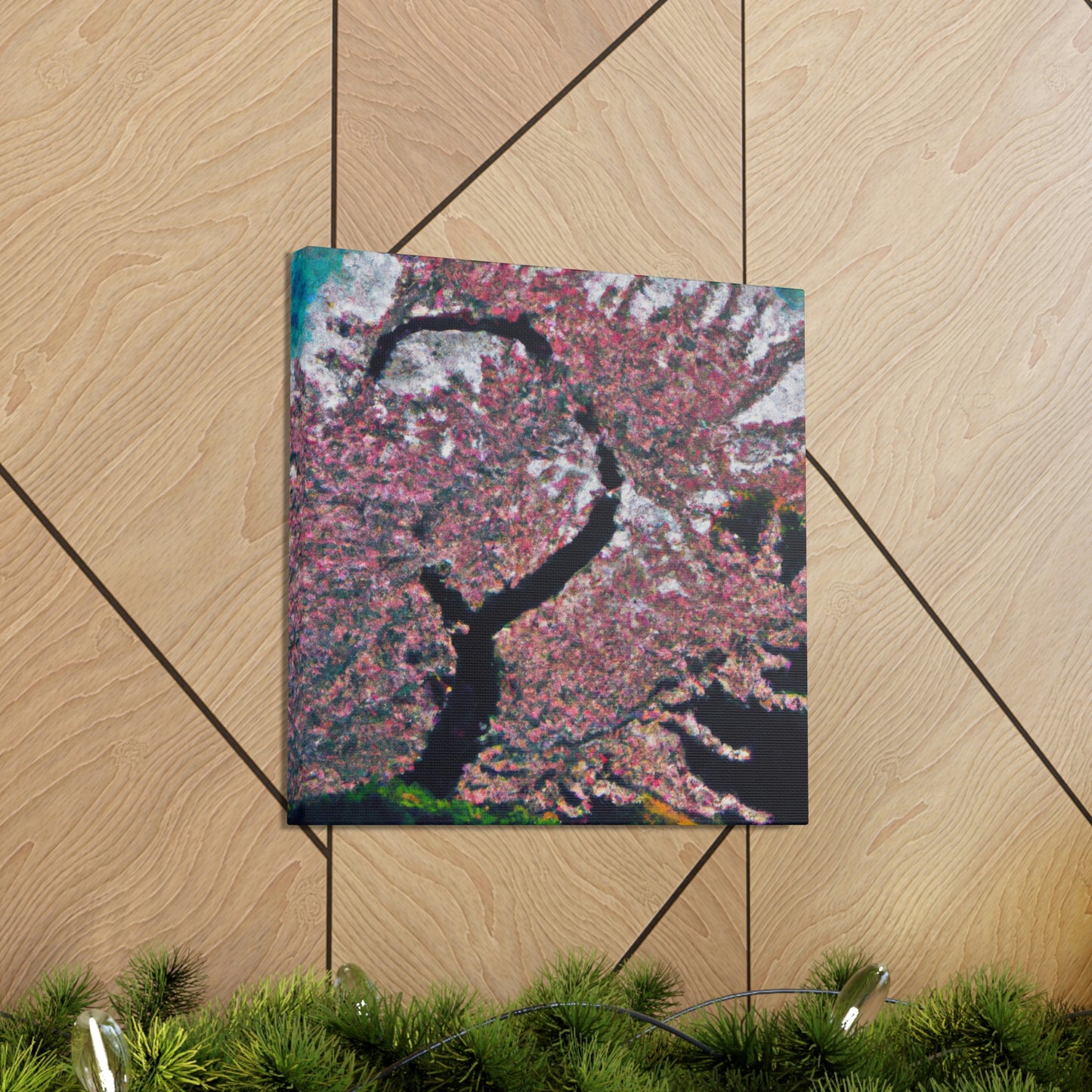 Cherry Blossom Reflection - Canvas