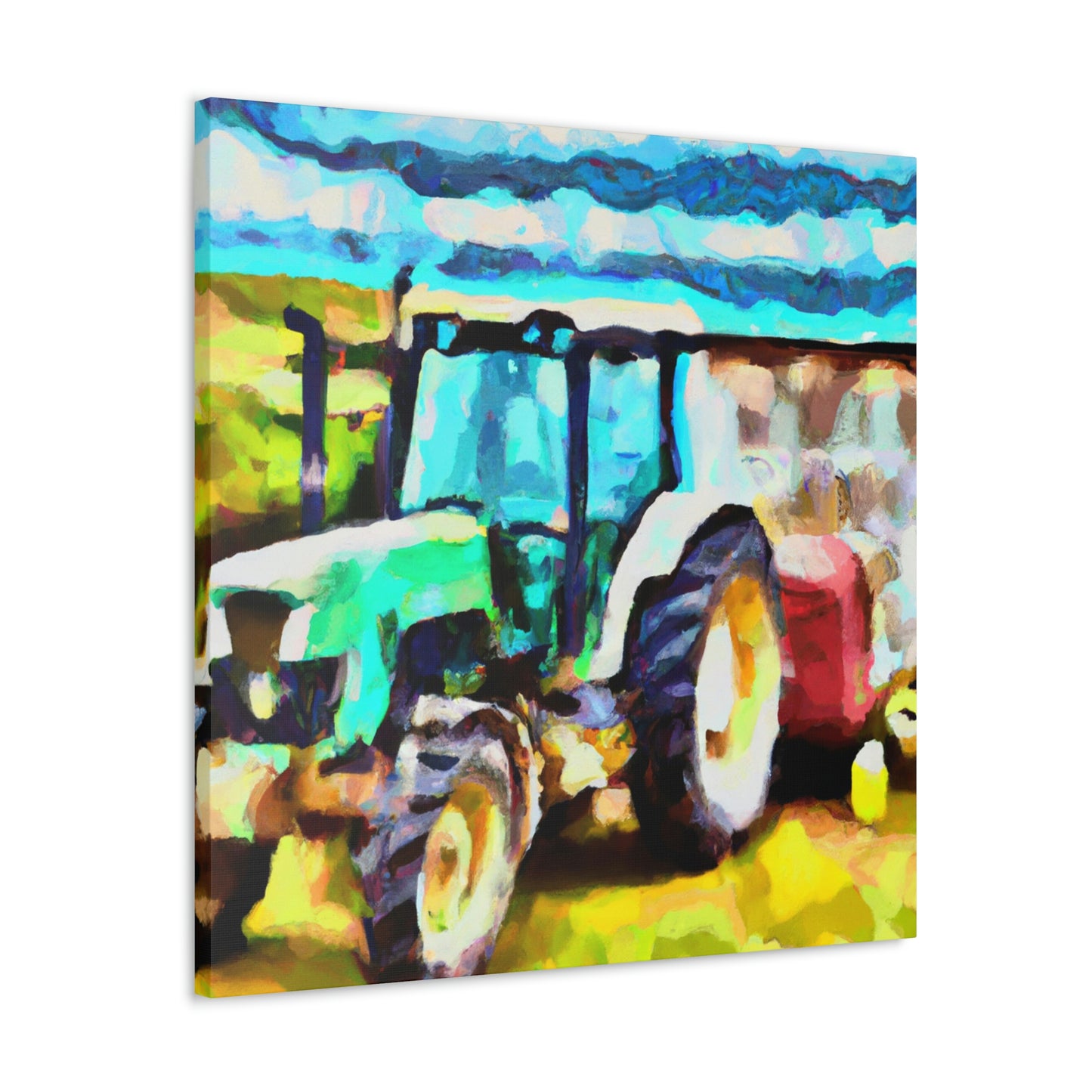 A Tractor's Endurance - Canvas