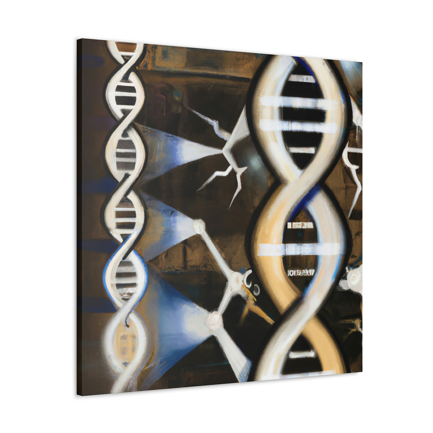 "Deco's DNA Vision" - Canvas