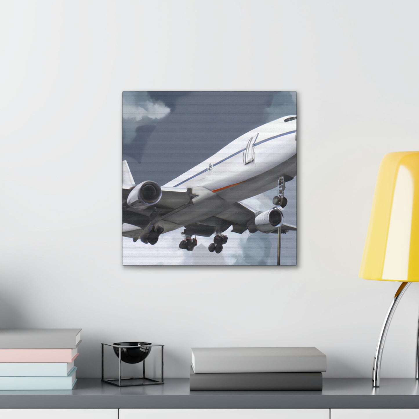 "Flight of the Plane" - Canvas