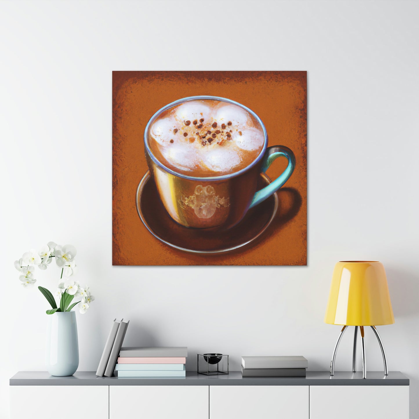 "Cappuchino in Neoclassicism". - Canvas