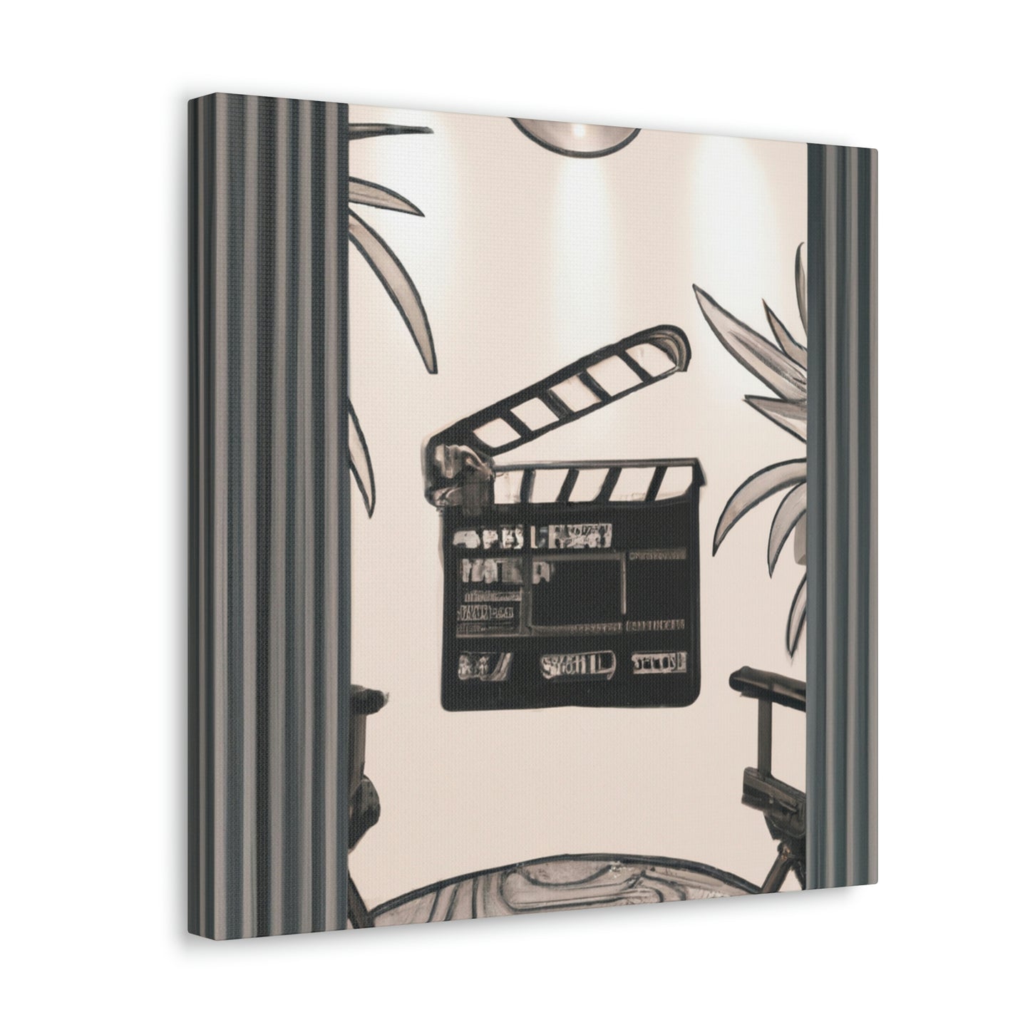 "Cinematic Magic Clapboard" - Canvas