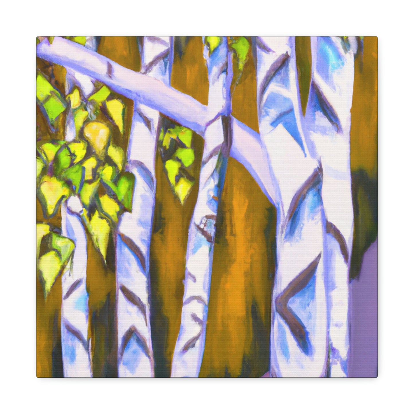 Birch Tree Splendor - Canvas