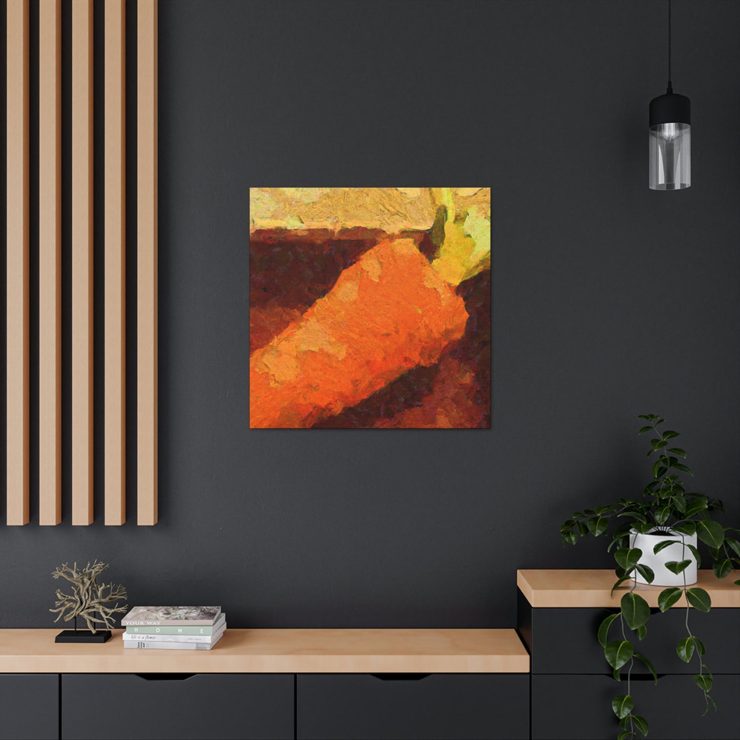 "Carrots amid Chaos" - Canvas