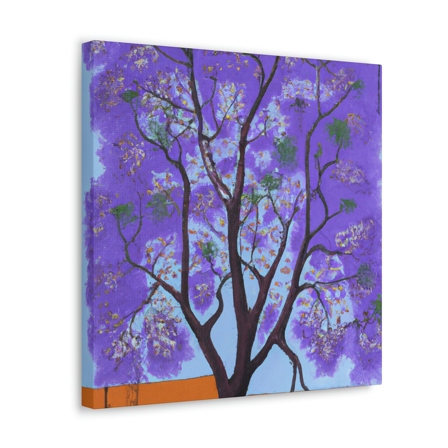 Cascading Jacaranda Joy - Canvas