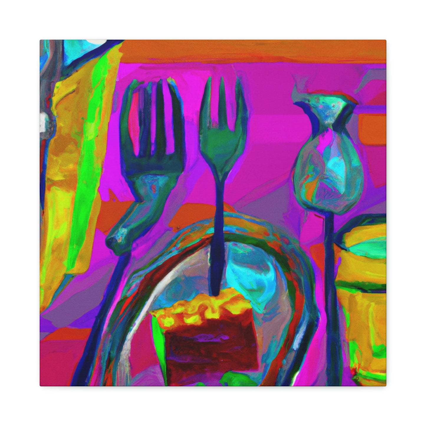 Silverware Serendipity - Canvas