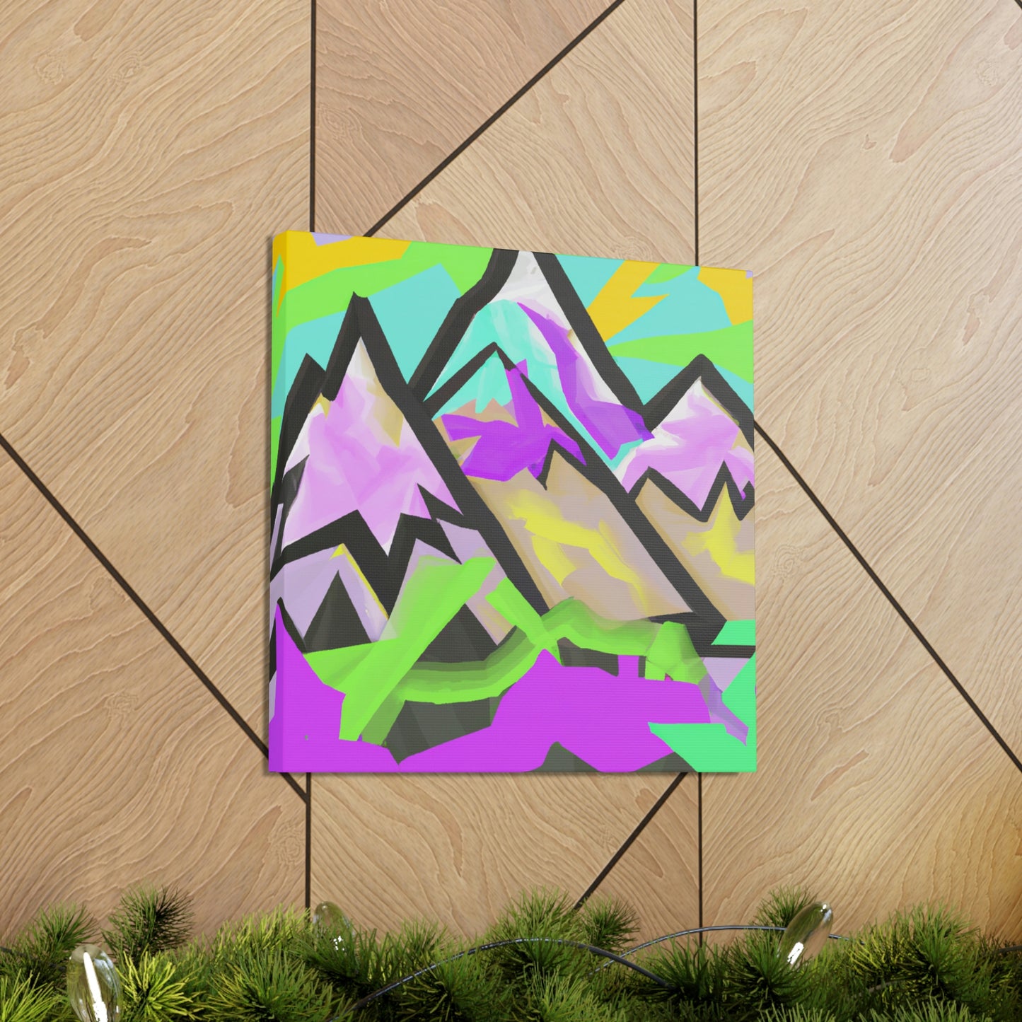 "Mountain Majesty Splendor" - Canvas