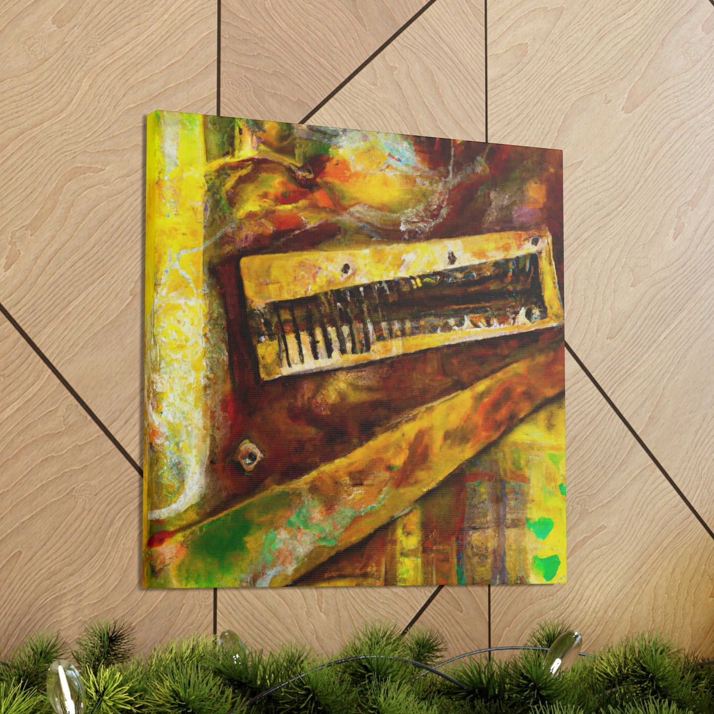 Harmonica Melody Music - Canvas