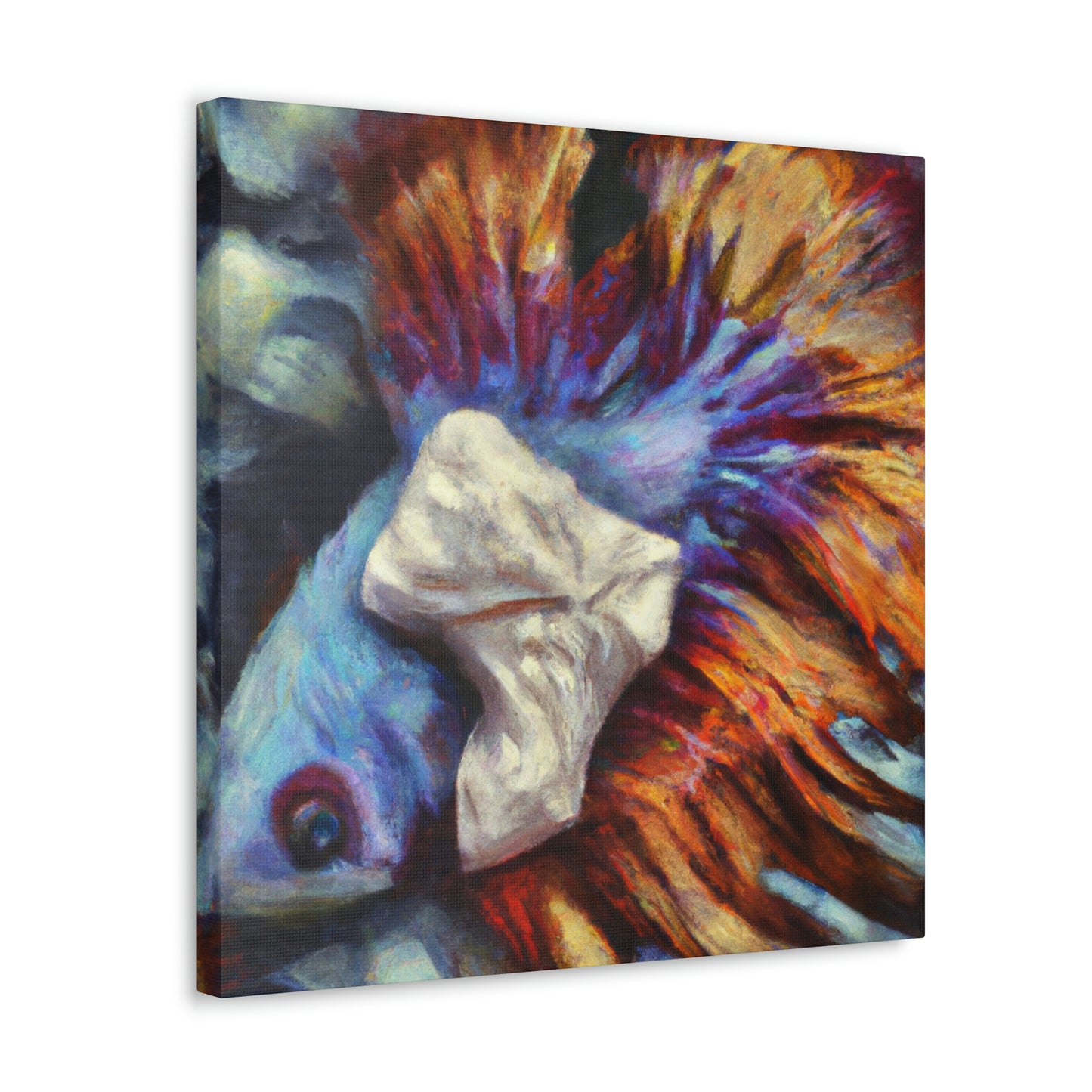 "Surreal Betta Flying" - Canvas