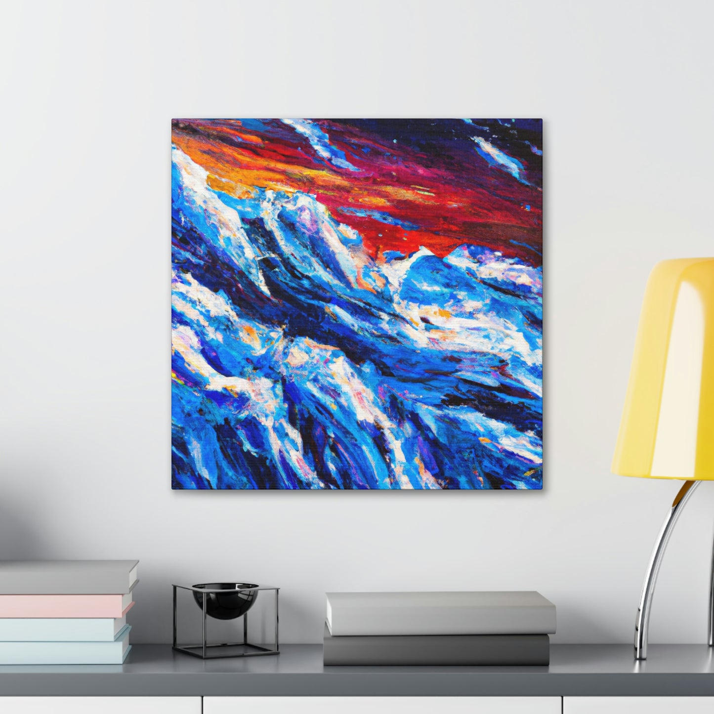 "Ocean's Mighty Embrace" - Canvas